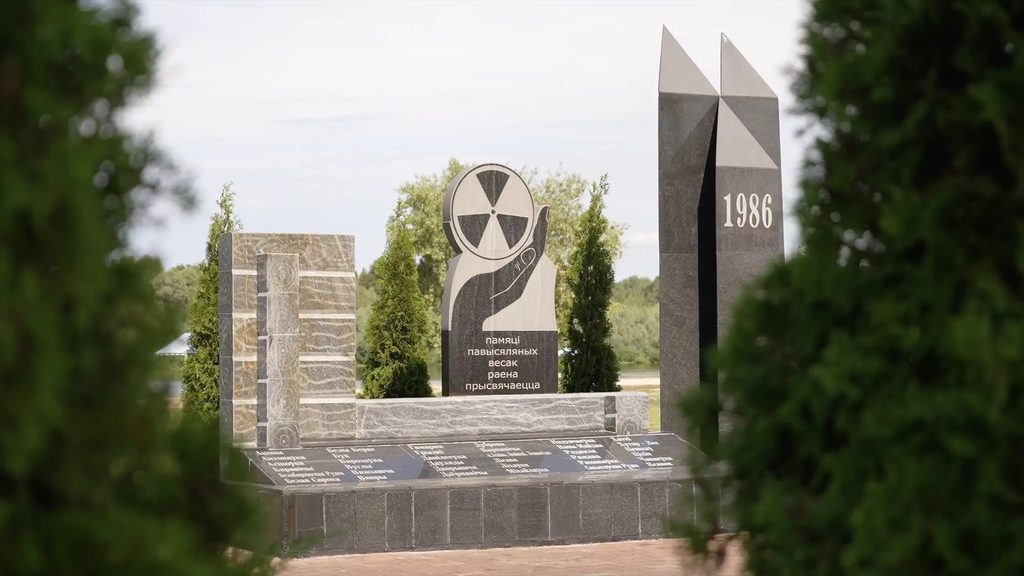 Le Cicogne di Chernobyl Monumento villaggi evacuati