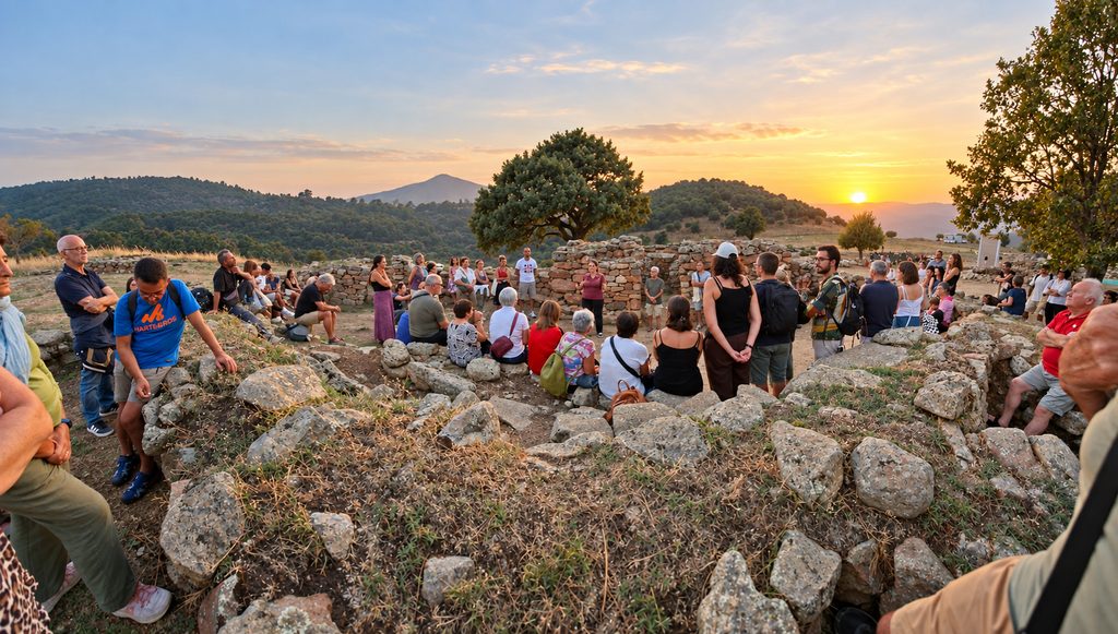 Una tappa del Sardinia Archeo Festival a Villagrande Strisaili