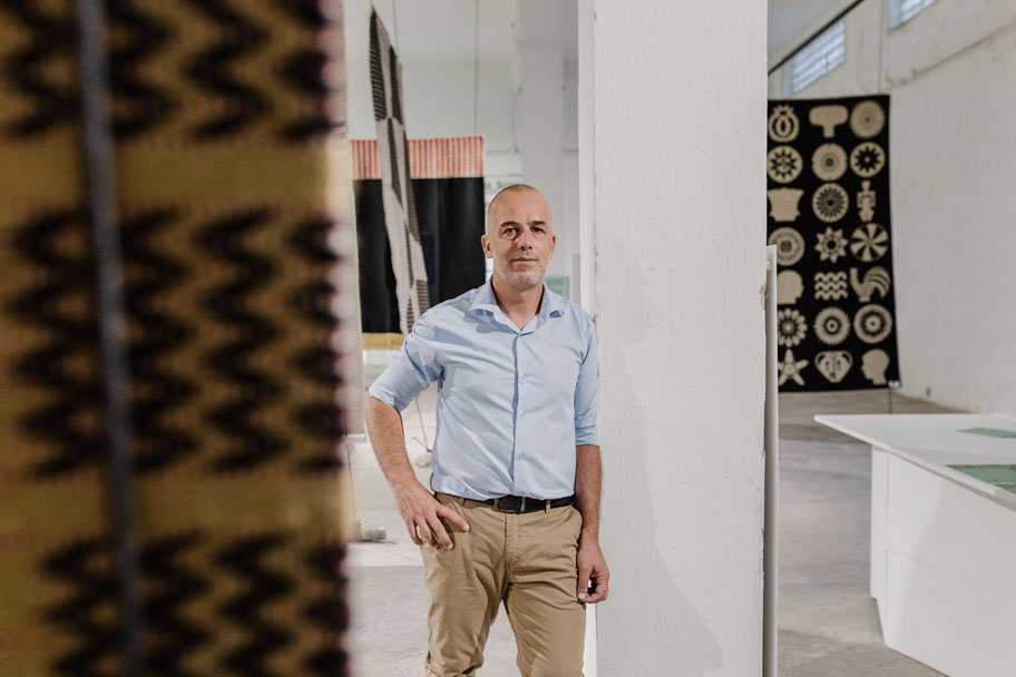 Il sindaco di Samugheo Massimiliano Urru © Cédric Dasesson