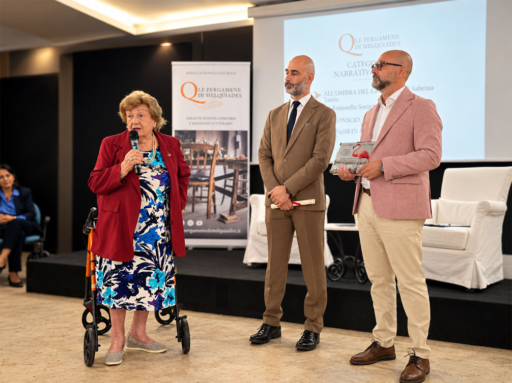 Premio Letterario città di Quartu S.E - un momento della premiazione 2