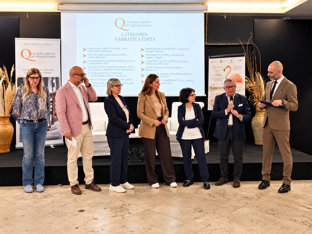 Premio Letterario città di Quartu S.E - un momento della premiazione 4