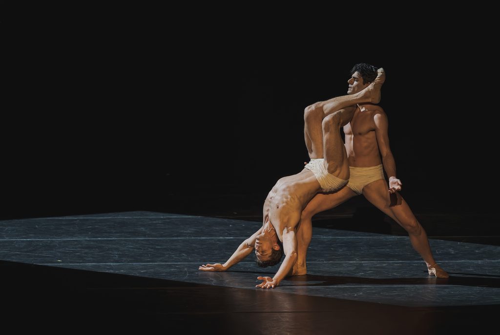 Roberto Bolle in Caravaggio (photo Michele Monasta)